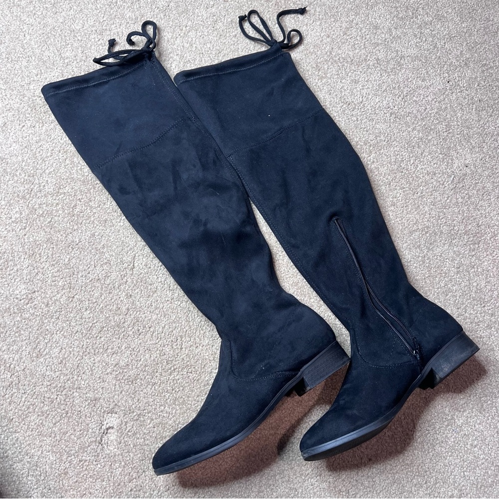 Knee High Black Boots